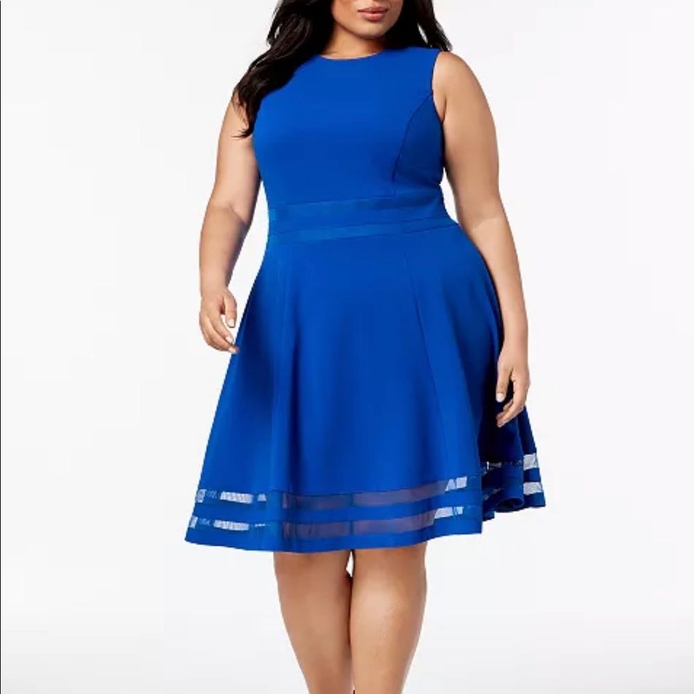 Calvin Klein Fit and Flare Dress